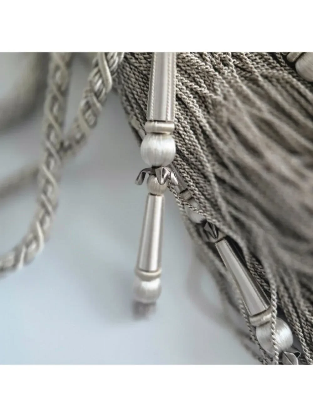 Margaux Double Tassel Tieback Samuel & Sons Passementerie
